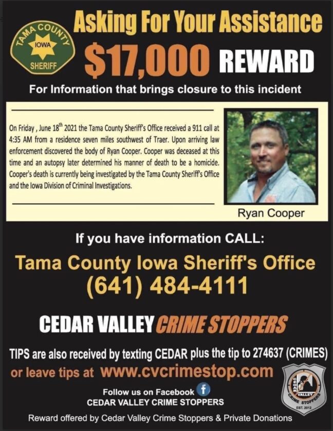 Rural Traer homicide remains unsolved two years later News, Sports